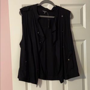 Torrid twill vest